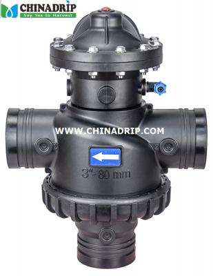 système de valve d'irrigation hydraulique de lavage à contre-courant du filtre
