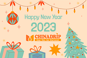 Avis de vacances du Nouvel An chinois Chinadrip.